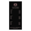 Search for price list rack cards Modern