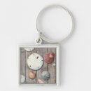 Search for seashore square key rings Starfish
