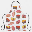 Search for cartoon sushi aprons Pattern