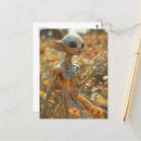 Search for cute alien postcards Scifi