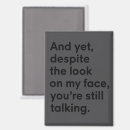 Search for talking magnets Humour