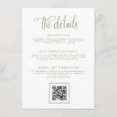 Search for small wedding enclosure cards Qr code