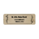 Search for old west return address labels Vintage
