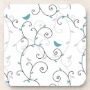 Search for birdie coasters Abstract