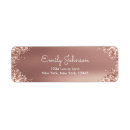 Search for gold return address labels birthday party