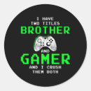 Search for worlds best gamer stickers Virtual world