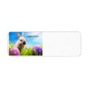 Search for happy easter bunny return address labels Cute