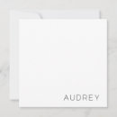 Search for monogram square note cards Elegant