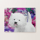 Search for west highland terrier puzzles Westy