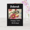 Search for chickadee birthday cards For her