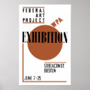 Search for art exhibition posters Works progress administration