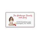 Search for spaniel return address labels Brown
