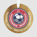 Search for soccer coach christmas tree decorations Player