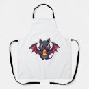 Search for vintage vampire aprons Horror