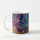 Search for psychedelic cats mugs Abstract