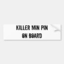 Search for pins bumper stickers Miniature pinscher