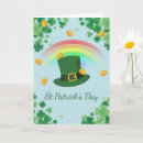 Search for irish clover cards Luck