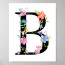 Search for letter b posters Initials