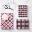 Search for pink plaid wrapping paper Tartan