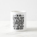 Search for english language coffee mugs Teaching