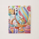 Search for easter egg puzzles Illustration