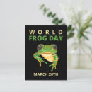 Search for frog lover postcards Green