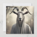 Search for goat thank you cards Funny