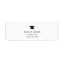 Search for graduate return address labels Class of 2025