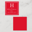 Search for monogrammed christmas cards Green