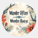 Search for wander stickers Inspiration