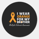 Search for ms ribbon stickers Awareness
