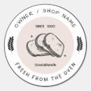 Search for home baked goods stickers Bakery
