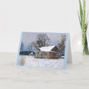 Search for winter scenery christmas cards Rustic