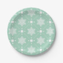 Search for mint green paper plates White