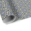 Search for navy blue and yellow wrapping paper Geometric