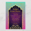 Search for arabian nights bridal shower invitations Indian