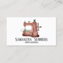 Search for tailor alterations business cards Sewing machine