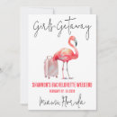 Search for flamingo hens party invitations Weekend