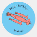 Search for cartoon squid stickers Calamari
