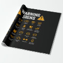 Search for auto mechanic wrapping paper Funny