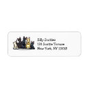 Search for scottie return address labels Black