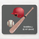Search for baseball game mousepads Bat