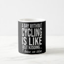 Search for funny biking mugs Cycling