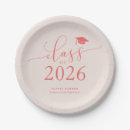Search for pink graduation plates College