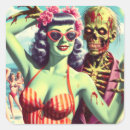 Search for retro zombie stickers Horror