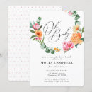 Search for girls bridal shower invitations Floral