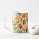 Search for green white orange mugs Pattern
