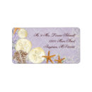 Search for star fish return address labels Sand