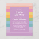 Search for lavender baby girl shower invitations Stripes