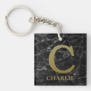 Search for letter c key rings Black